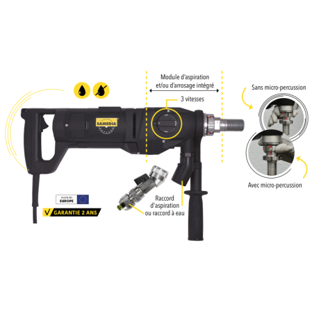 CAROTTEUSE PORTATIVE SAMEDIA DMP-500